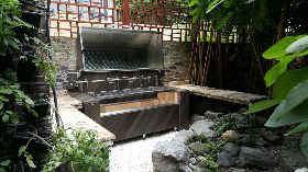 Bespoke BBQ Designed, Created, Manufactured by Artists in Stone