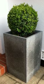 Planter in Steel Grey Granite